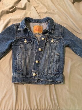 Levi's Kids Denim Jacket in Classic Blue Wash